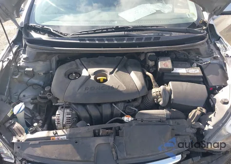 2016 Hyundai Elantra Se из США, поврежденный, VIN 5NPDH4AE0GH700593